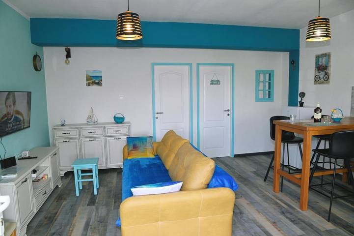 Ferienwohnung für 4 Personen, mit Ausblick und Garten