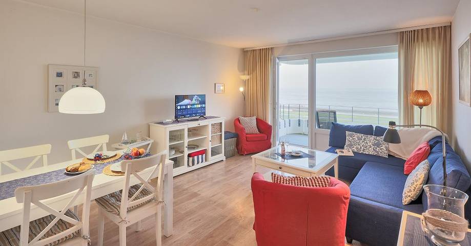Appartement entier, Appartement de vacances pour 2 personnes avec balcon in Duhnen, Cuxhaven