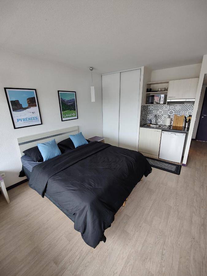 Gîte pour 3 personnes, avec Balcon et Vue dans Gare De Lourdes