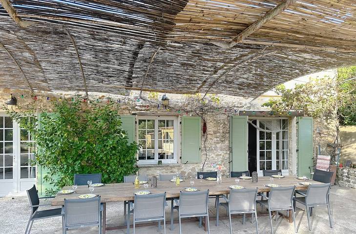 Gîte pour 15 personnes, avec piscine à Mornas - 3