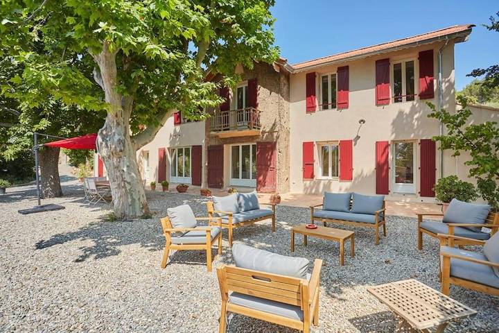 Villa voor 8 personen, met zwembad en tuin in Aix-en-Provence