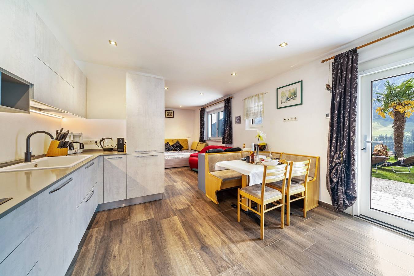Ganze Wohnung, Ferienwohnung "Haus Reimon Monika" mit Bergblick und Wlan in St. Leonhard in Passeier, Passeiertal