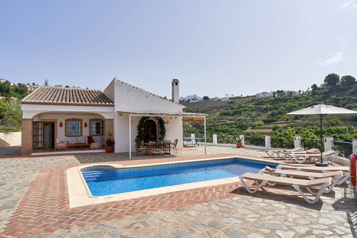 Feriehus til 6 Personer i Frigiliana, Costa del Sol
