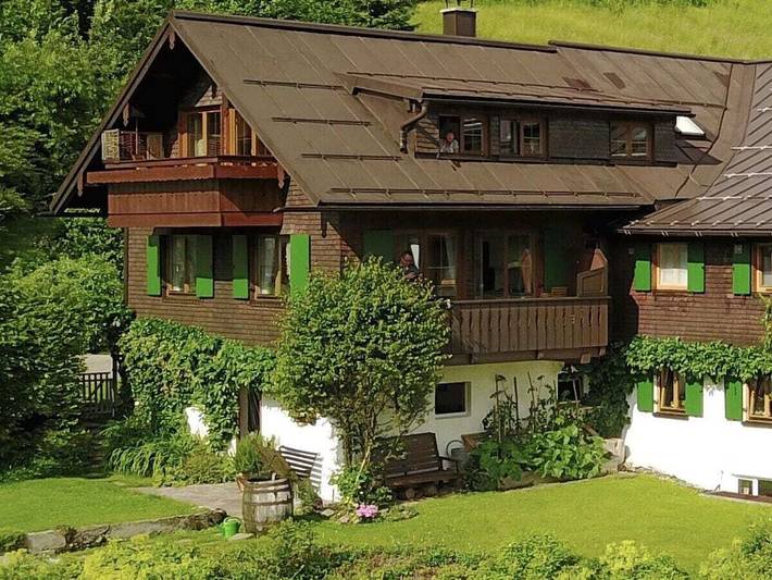 "Fellhorn" in het Schneider-huis in Riezlern, Mittelberg