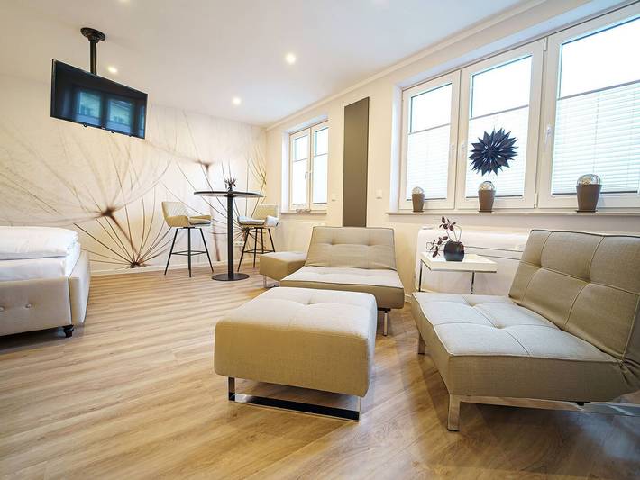 Ganze Ferienwohnung, Apartment Seestraße am Scharmützelsee - Exklusives Apartment Seestraße Bad Saarow für 2 Personen in Bad Saarow, Dahme-Seengebiet