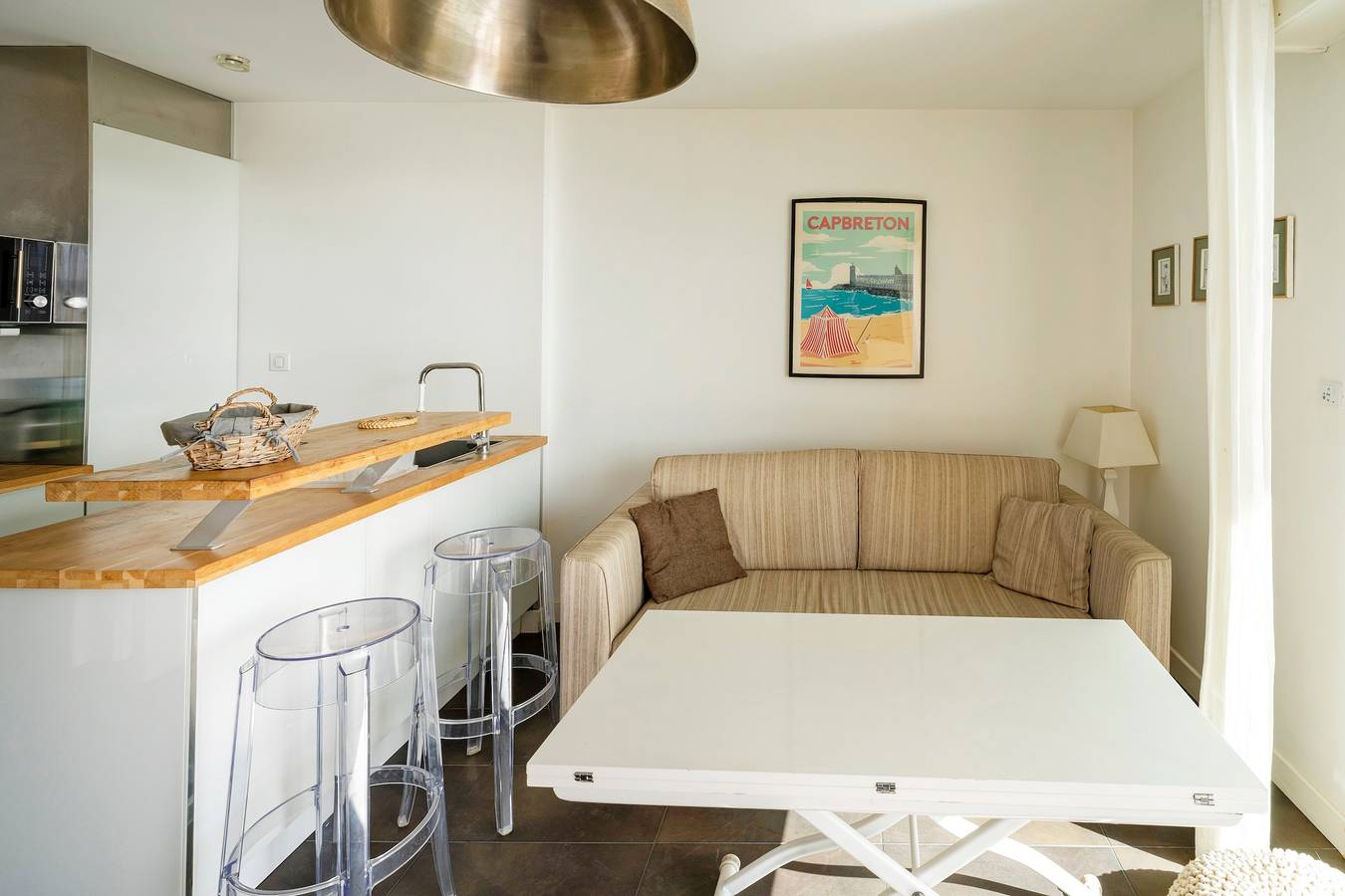 Estudio entero, Apartamento Estudio Grand Large – Vista al Océano, Perfecto para una Escapada en Capbreton in Capbreton, Côte d’Argent