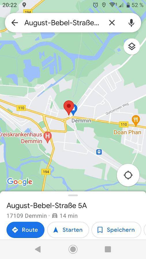 Ganze Wohnung, Single Room with Private Bathroom in Demmin, Mecklenburgische Seenplatte