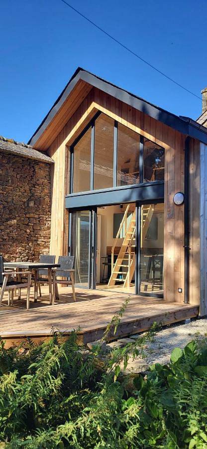 Maison de vacances pour 4 personnes, avec Terrasse ainsi que Jardin et Vue