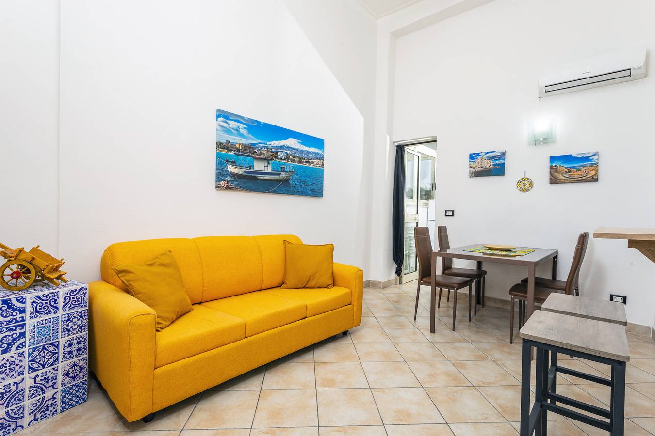 Cały apartament, Apartament wakacyjny dla 8 osób in Katania, Prowincja Katania