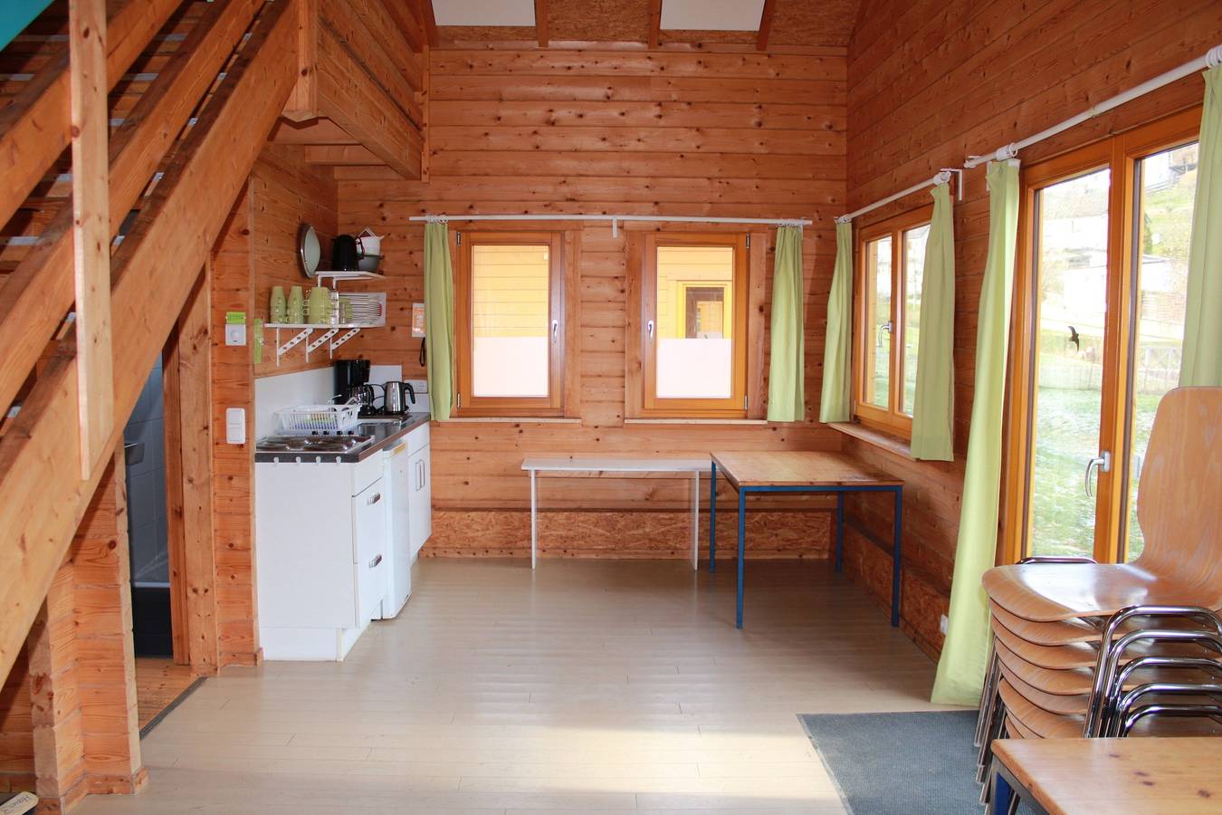Nabedi-Blockhaus in Simmerath, Rureifel (Nordrhein-westfalen)