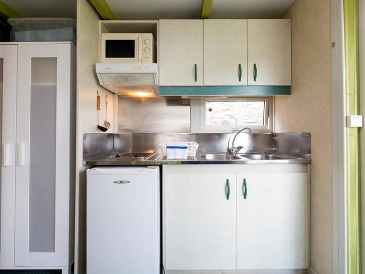 Bungalow sea view, AC - 2 guests in Calella, Maresme