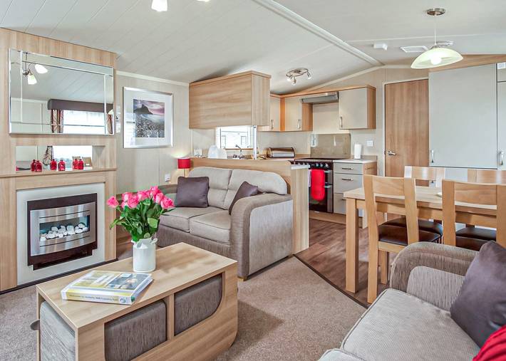 Caravan for 4 people in North East England