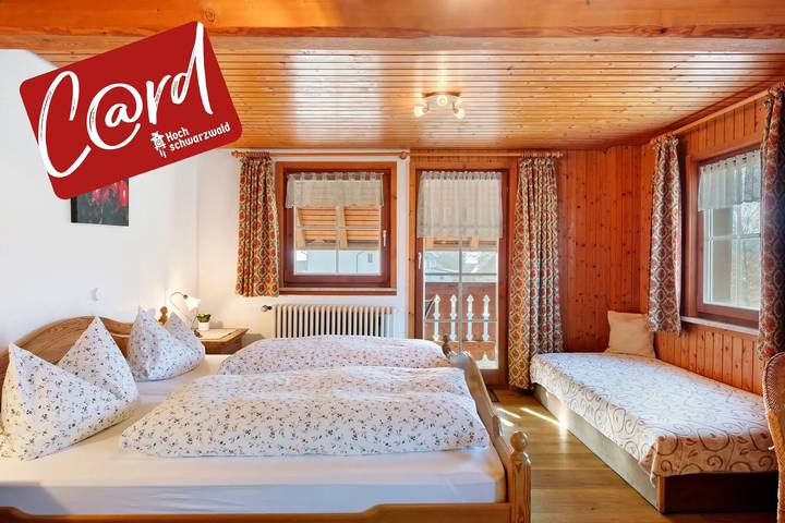 Ferienwohnung für 3 Personen, mit Balkon und Garten in Titisee-Neustadt - 2