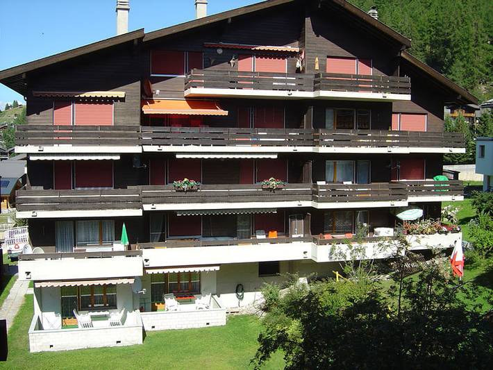 Ganze Ferienwohnung, Soleil - 4-Bettwohnung in Grächen, Walliser Alpen