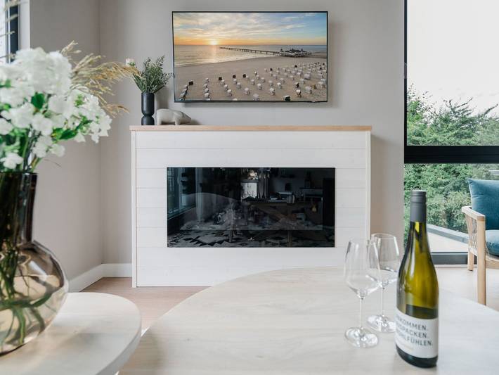 Ferienwohnung für 4 Personen, mit Balkon und Sauna, mit Haustier in Ahlbeck - 4