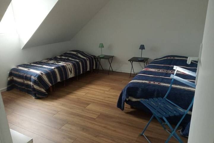 Villa lumineuse et tout confort- piscine privée et chauffée  à 300m de la plage in Porspoder, Région de Brest