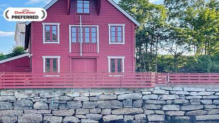 Ferienhaus für 9 Personen, mit Terrasse und Ausblick in Selje