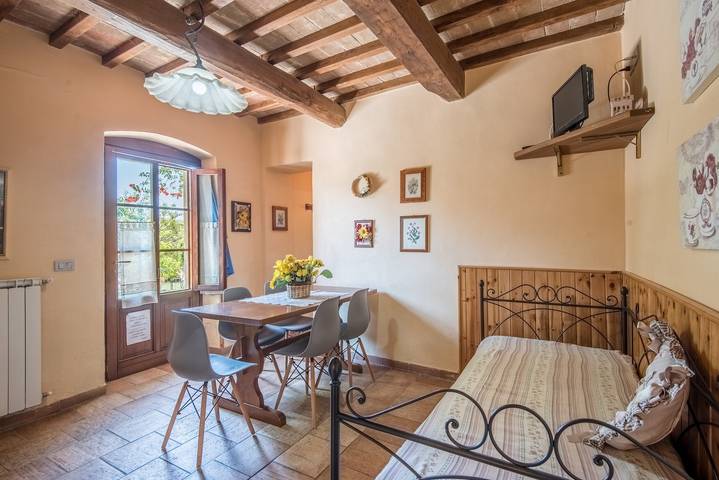 Ferienwohnung "Bilocale Cavaliere" mit Gemeinschaftspool & Wlan in Castiglion Fibocchi, Valdarno