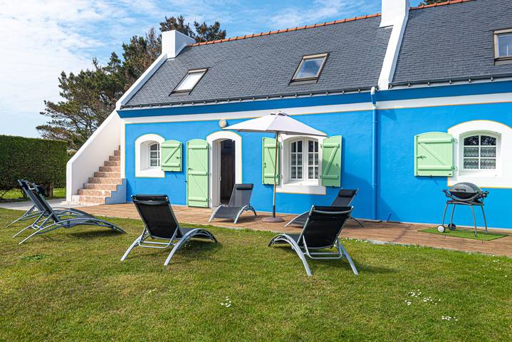 Location de vacances pour 6 personnes, avec terrasse à Bangor
