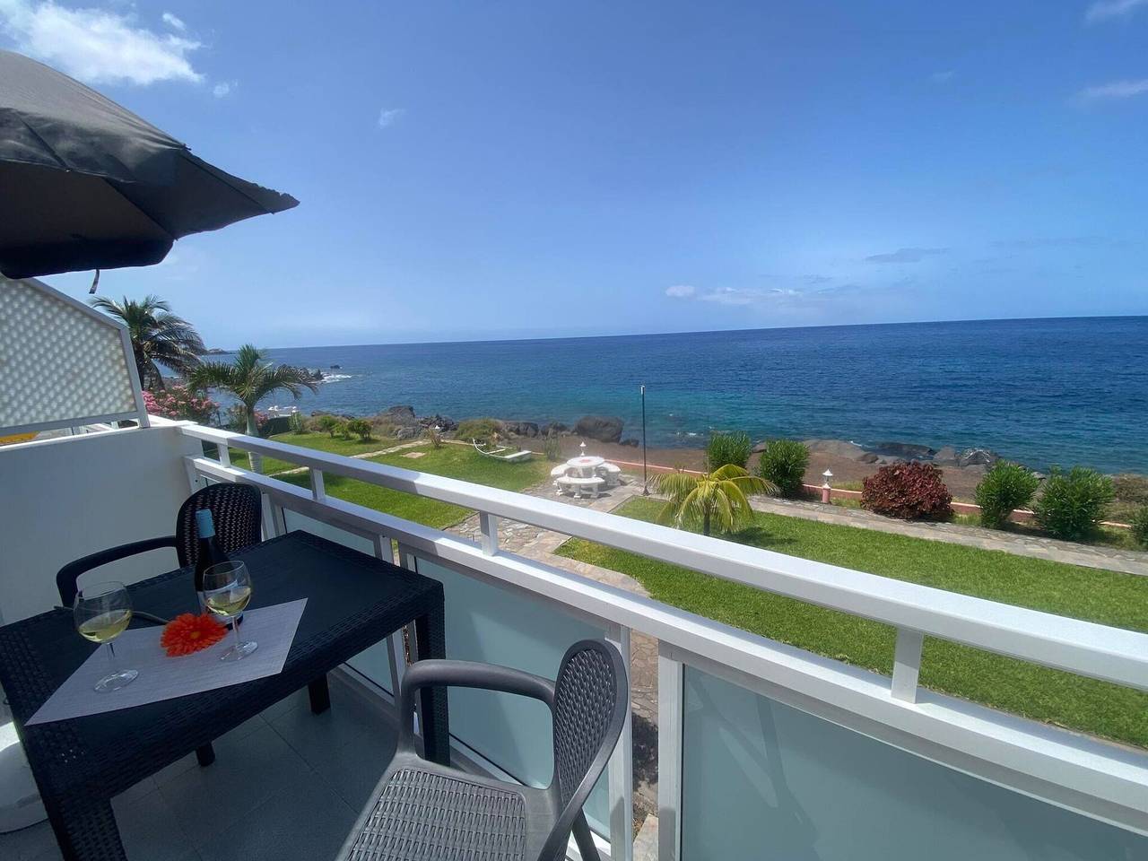 Appartement entier, Appartement en bord de mer avec vue, 1 chambre - 3 pers, wifi in La Playa (Canary Islands), Valle Gran Rey