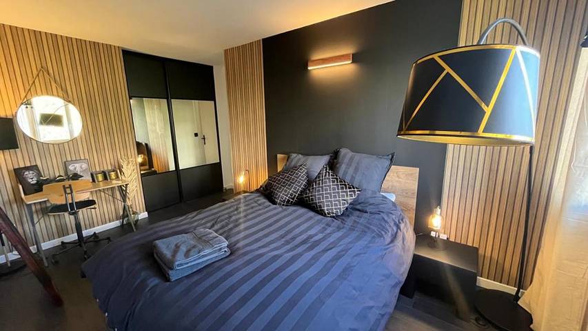 Appartement de vacances pour 6 personnes, avec Balcon ainsi que Jardin et Vue
