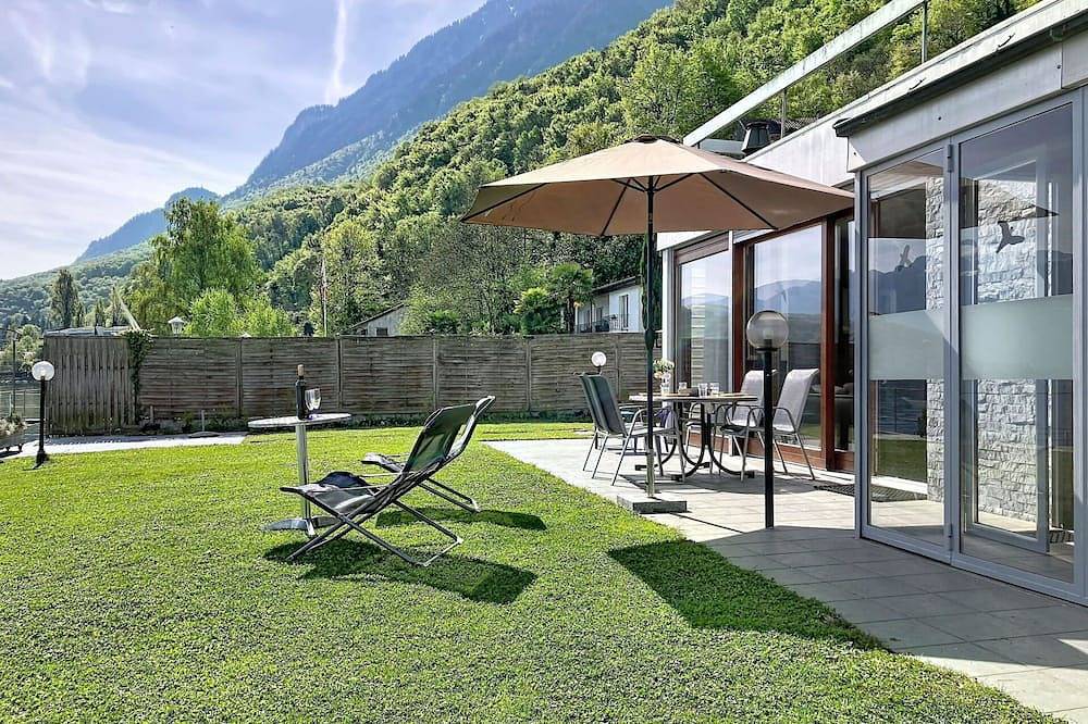 Maravillosa casa de vacaciones privada para 6 personas con Wifi, Tv, patio y vista panorámica in Saint-Gingolph, Lago Lemán