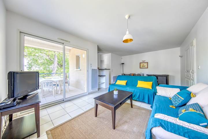 Ferienwohnung für 6 Personen, mit Kinderpool, kinderfreundlich in Soulac-sur-Mer