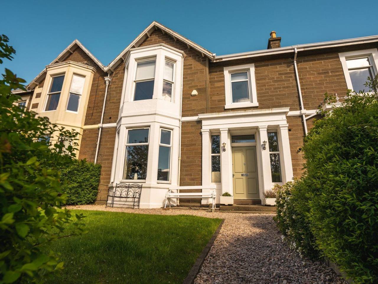 Viktorianische Villa mit Strandblick in Dundee, Angus