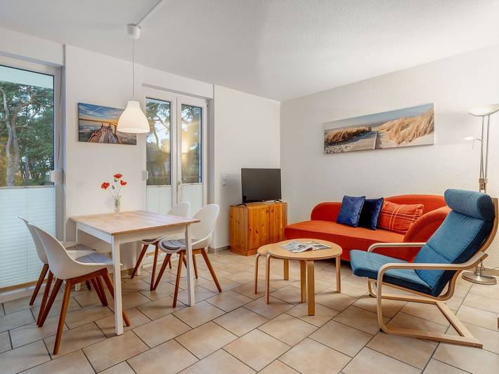 Ferienwohnung für 2 Personen, mit Balkon in Ostseebad Trassenheide, Trassenheide