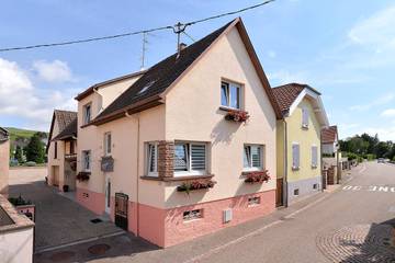 Gîte pour 5 personnes, avec terrasse et piscine à Marlenheim