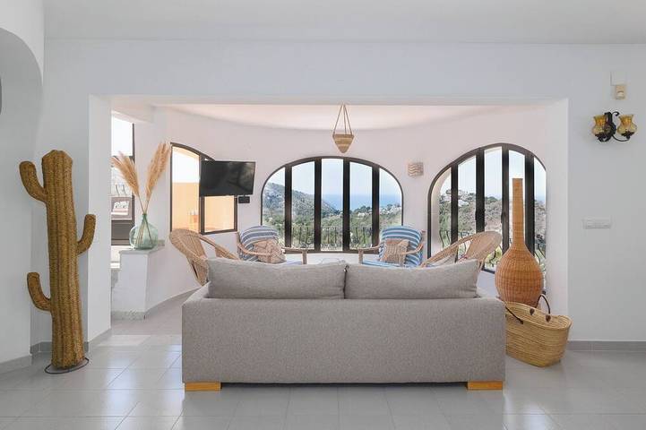 Villa für 6 Personen mit Panoramameer Pool in Moraira Spanien in Villotel, Teulada (Spanien)