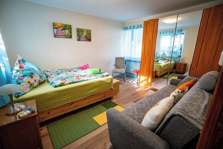 Ganze Wohnung, Gemütliche Wohnung mit Terasse und Feuerstelle in Lengnau (BE), Biel Seeland