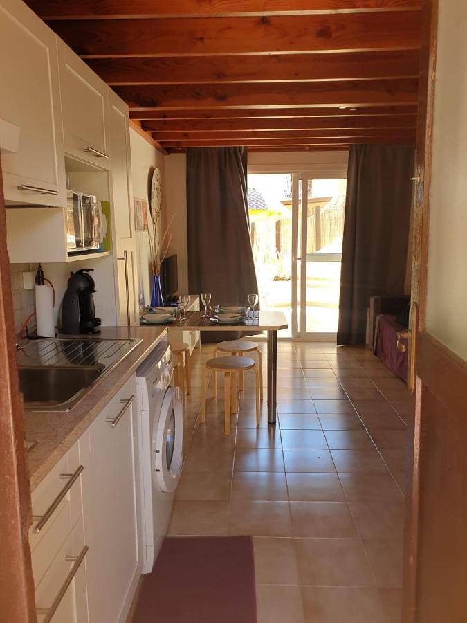 Casa de vacaciones para 4 personas, con terraza y piscina, Se admiten mascotas en El Jablito