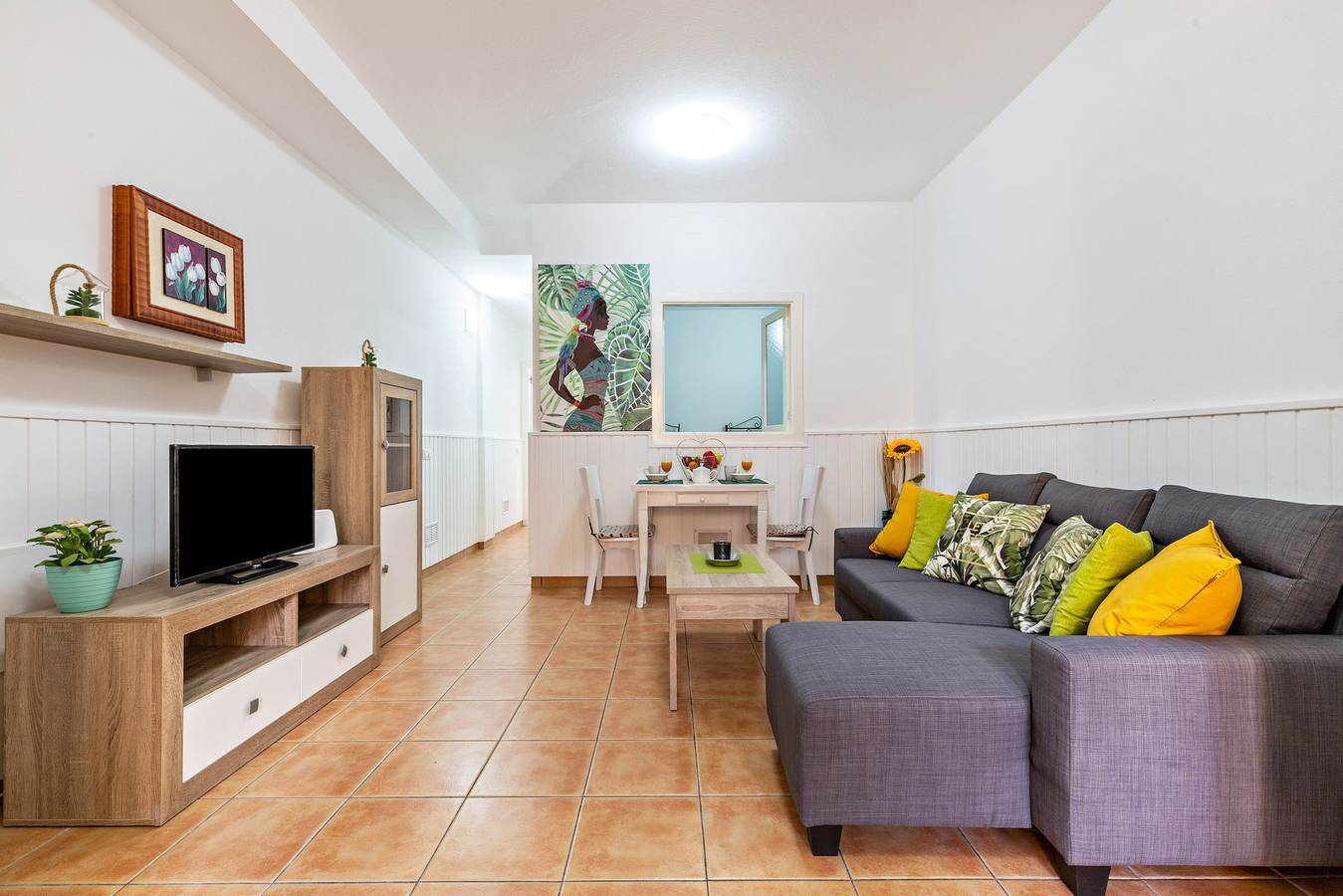 Appartement entier, Appartement de vacances Savoa Sea 365 près de la plage avec terrasse plein air & Wi-Fi in Tarajalejo, Tuineje