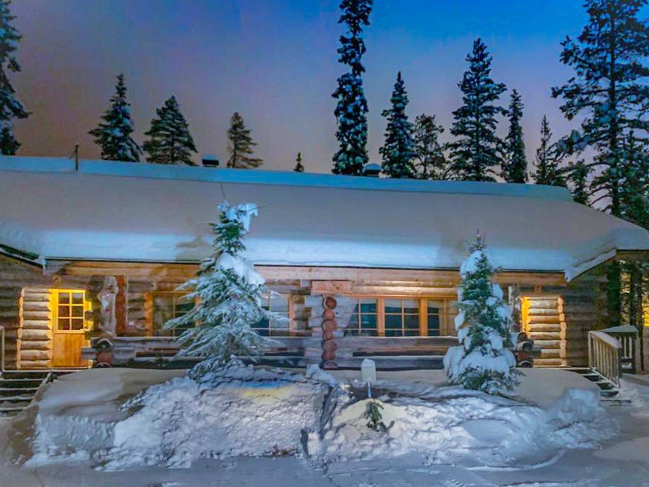 Joikupirtti b in Pyhä, Lappland