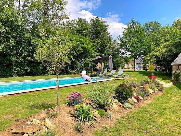 Villa pour 18 personnes, avec Terrasse et Jardin ainsi que Piscine et Vue