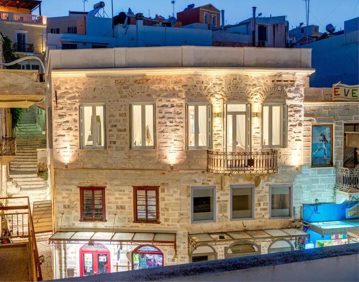 Maison d’hôte pour 2 personnes, avec vue dans Syros - 4