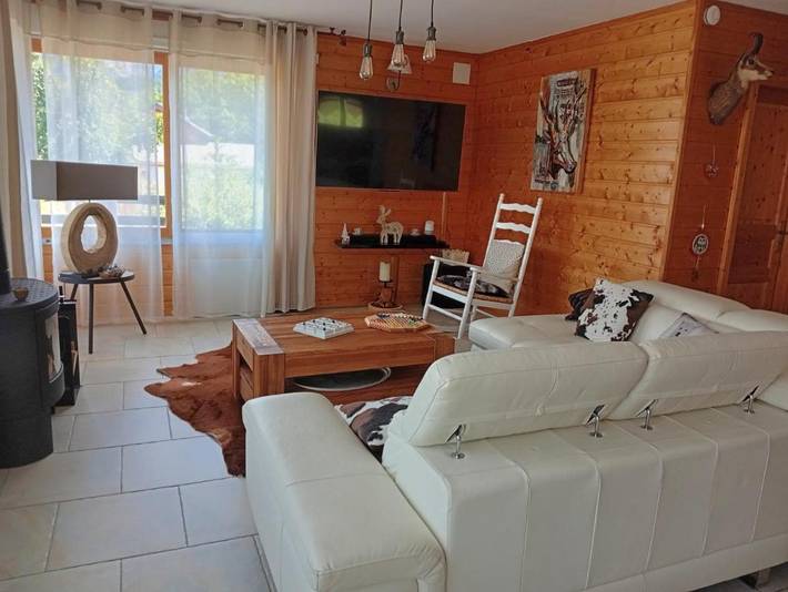 Chalet pour 8 personnes, avec jardin ainsi que terrasse et vue à Risoul - 4