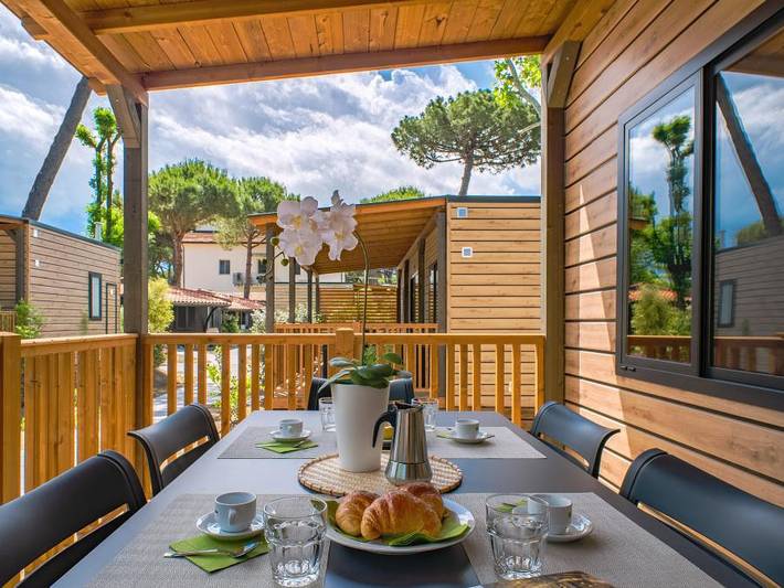 Lodge für 4 Personen, mit Kinderpool im Trentino - 3