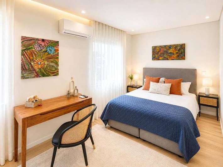 Casa de huéspuedes para 2 personas, con Terraza y Jardín en Aldoar