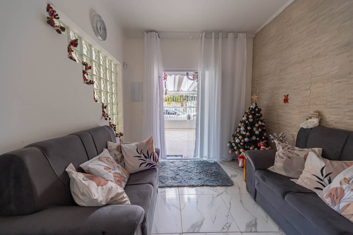 Ferienhaus für 8 Personen mit Terrasse in Praia Grande, Baixada Santista