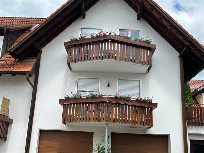 Ferienwohnung für 2 Personen, mit Balkon und Garten sowie Seeblick in Westallgäu - 4