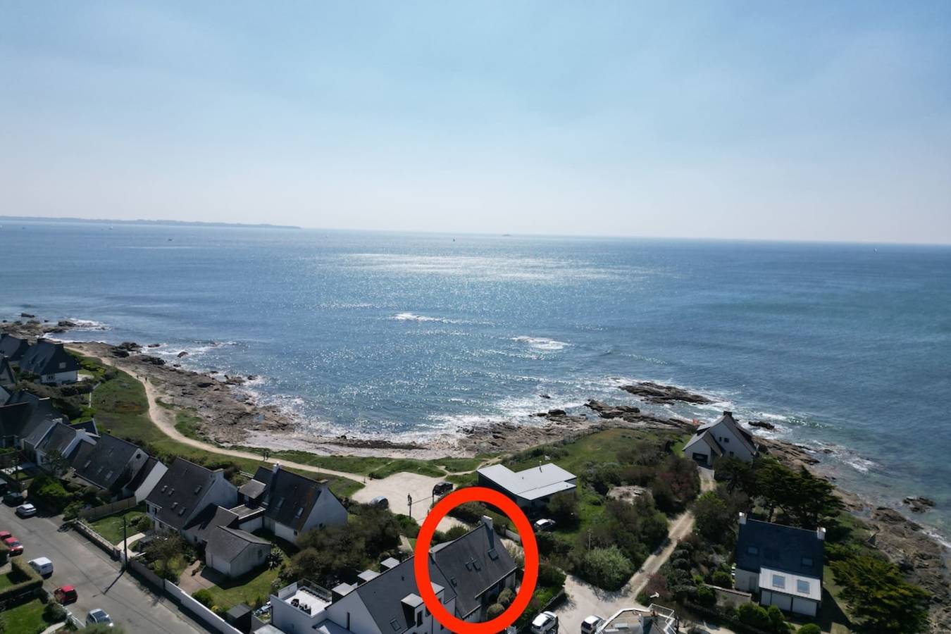 Spacieuse maison au bord des plages in Le Fort-Bloqué, Ploemeur