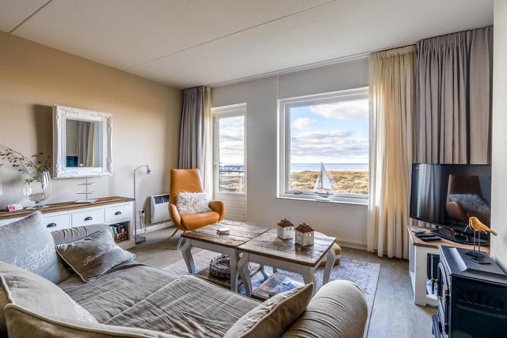 Ferienwohnung für 2 Personen, mit Ausblick und Balkon auf Texel - 4