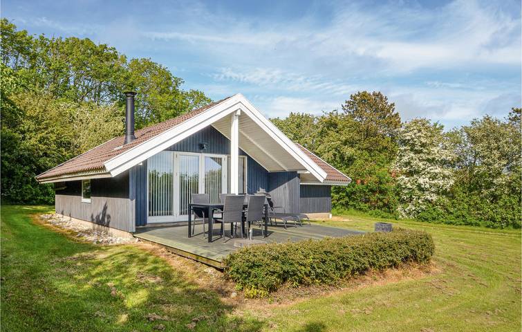 Ferienhaus für 6 Personen mit Terrasse in Kærgården, Limfjord in Nordjütland