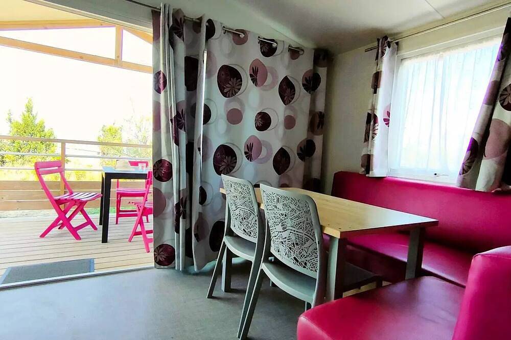 Camping Félix de la bastide *** - Mobile Home California. Standard 3 rooms 4 people Air-conditioned in Saint-Mitre-les-Remparts, Istres und Umgebung