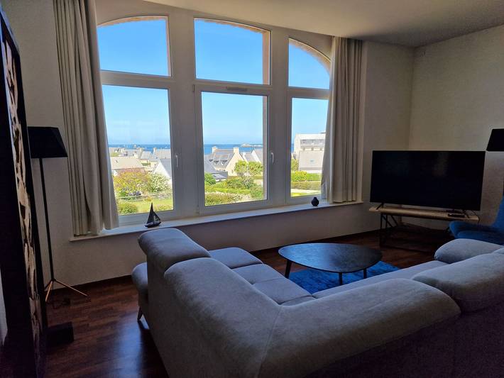 Appartement de vacances pour 4 personnes, avec jardin