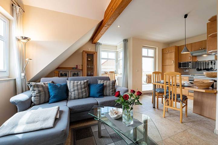 Villa für 3 Personen, mit Sauna und Balkon