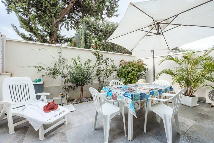 Ferienwohnung für 2 Personen, mit Garten