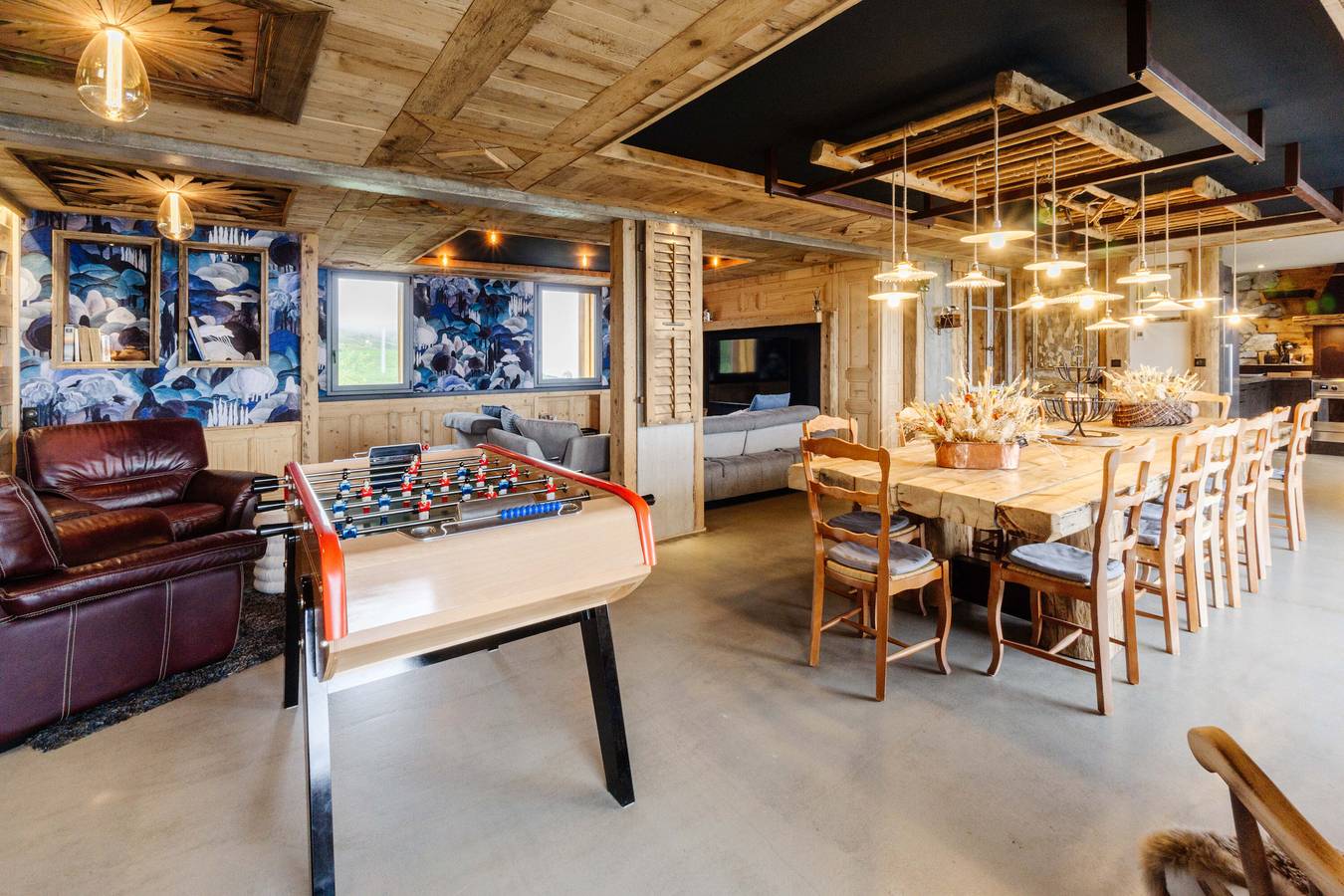 Ganze Wohnung, Appartement "Lodge Six De Savoie" mit Bergblick, privater Terrasse und Wlan in La Toussuire, Fontcouverte-la-Toussuire